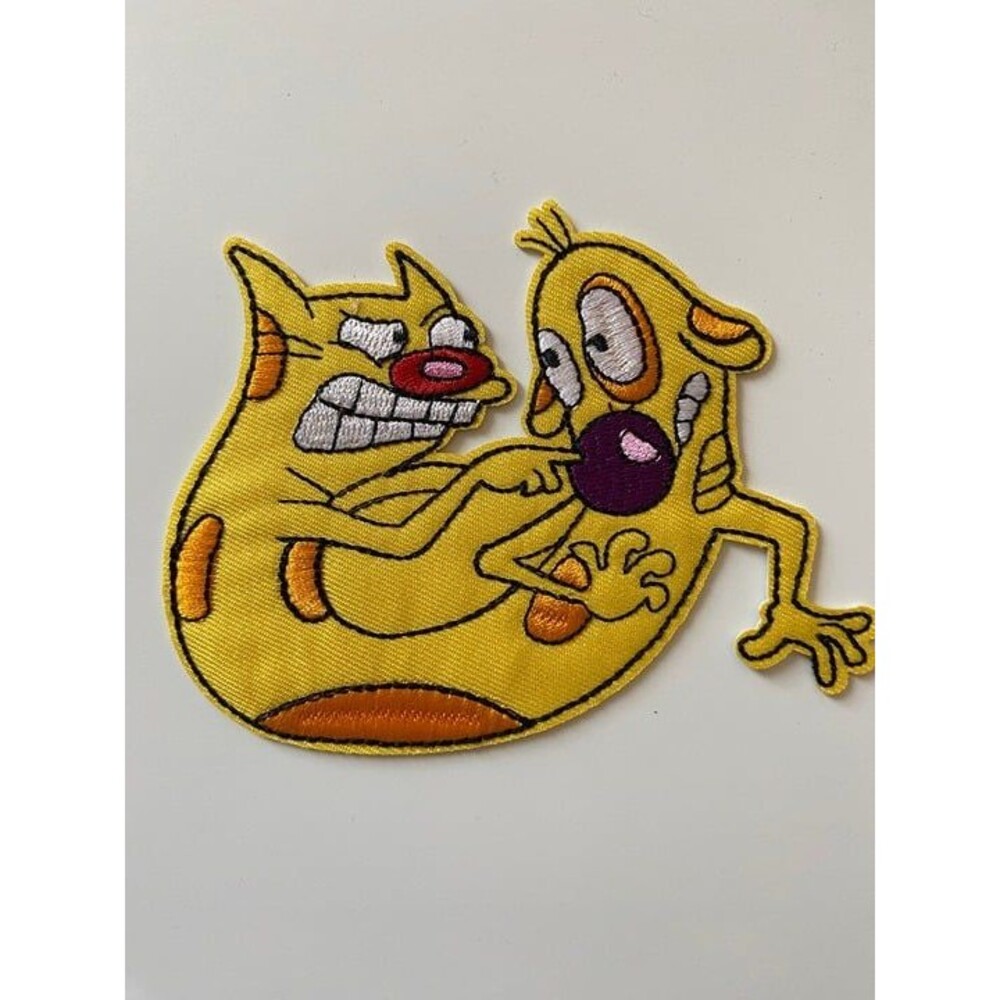 CatDog Iron on patch